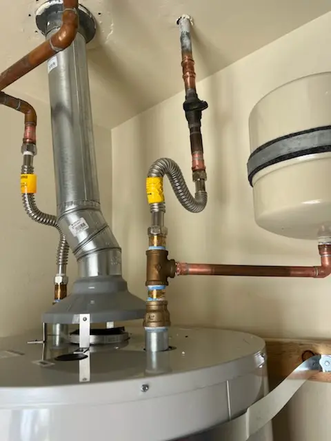 Water heater installation and plumbing repair in Scottdale